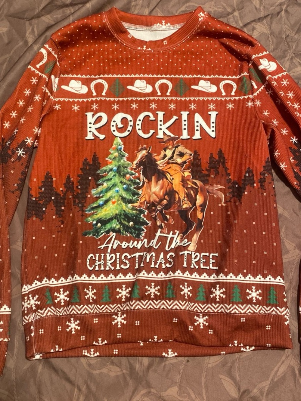 Rockin Around the Christmas Tree sweater